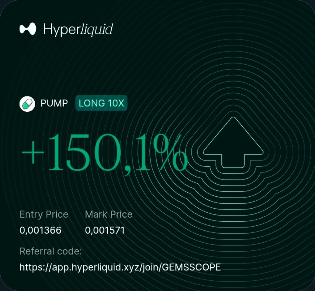 GemsScope's tweet photo. It's only been 5 days into July, and I've already made money from

Perps
Memecoins
Prediction markets
Partnerships
Airdrops

Forever grateful for my friends and everyone in web3 https://t.co/5SmF4xnBHb