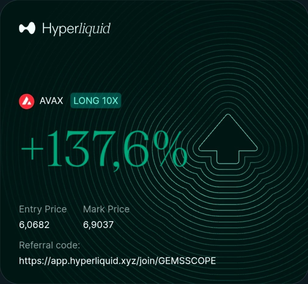 GemsScope's tweet photo. It's only been 5 days into July, and I've already made money from

Perps
Memecoins
Prediction markets
Partnerships
Airdrops

Forever grateful for my friends and everyone in web3 https://t.co/5SmF4xnBHb