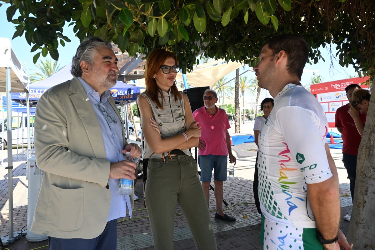 psoemelilla's tweet photo. 🚴🏻‍♀️ El PSOE, en el Campeonato de España Escolar de BTT y el nacional Paralímpico de Carretera 2026

El Presidente del CSD, José Manuel Rodríguez Uribes, se ha desplazado hasta Melilla y ha participado en la entrega de medallas del Campeonato junto con @sabrinamohh. https://t.co/uUbdyPcOe5