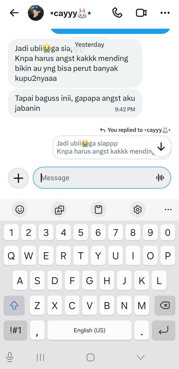 wijanggaharit's tweet photo. TERIMAAA KASIHH UNTUKKK BANTUAN REVIEW PROMPT KUU TEMAN TEMAAN YANGG KU CINTAII. AKU JADI SEMAKIN YAKIN UNTUK MENDEBUTKAN AU KENGNAMPING YANG SUPER DUPER MEGA ANGST ITU HAHAHAHA https://t.co/QfoauUuLbm