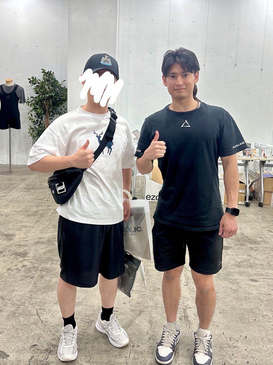 cdym90's tweet photo. 昨日はお世話になっているP.L.Cllege × EZOBOLICのPOPUPにお邪魔しました💪
また名古屋へお越しください！

#パワーチューブ https://t.co/uD7FyodyjI