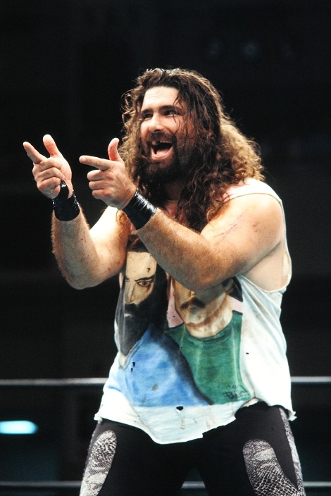 allan_cheapshot's tweet photo. #OnThisDay in 1995: IWA: Korakuen Hall: Cactus Jack photographed after defeating Masanobu Kurisu. https://t.co/mOm0e9YkP1
