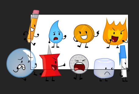 PPlayermeg97398's tweet photo. Random poses i did, i'd do more but cousins just came home (KFCs by Hamza/Mcboi and TiresomeTan) #osc #bfdia #tpot #osctwt #objectshow #objectshowcommunity #bfdi https://t.co/SQqsMHiajS