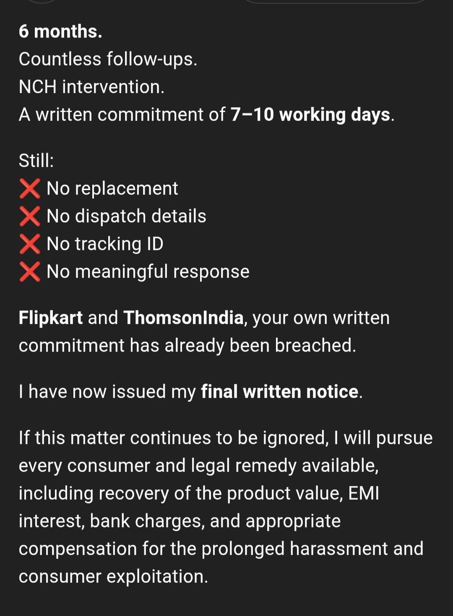 rr_shekhar's tweet photo. @flipkartsupport @Flipkart @ThomsonIndia @jagograhakjago @ThomsonIndia &amp; @Flipkart! 😠 
This is absolutely unacceptable. Fix this immediately
@ConsumerCourt @jagograhakjago
#FlipkartScam #ThomsonIndiaScam
#ConsumerFraud #ConsumerRights #Justice #Accountability #BadService #ConsumerForum #BoycottThomson #BoycottFlipkart https://t.co/X6tZx4VWIh