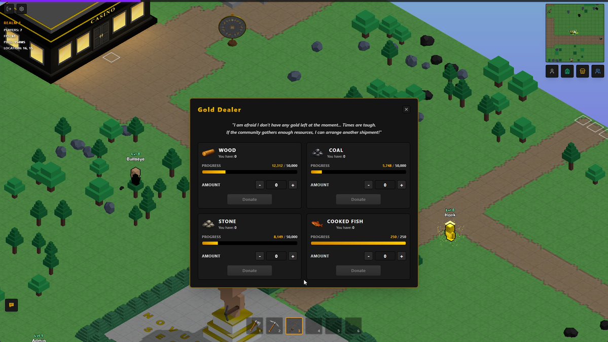 playchainera's tweet photo. Resources are pouring in!

Gold Dealer progress:

Wood: 12,312 / 50,000
Coal: 5,748 / 50,000
Stone: 8,149 / 50,000
Cooked Fish: 250 / 250 ✅

Cooked Fish is done! Keep grinding
 
supply will be limited, so don't be late!

@solanagaming https://t.co/7K9a3SJ5Eh