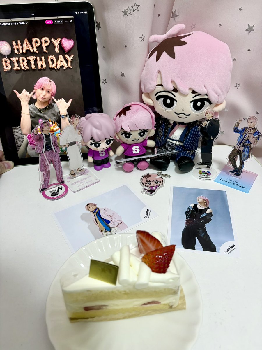 ayk_0705_'s tweet photo. 佐久間はぴば〜〜🎂✨️
だいすき

#佐久間大介誕生祭2026 https://t.co/rcGZcy6P01