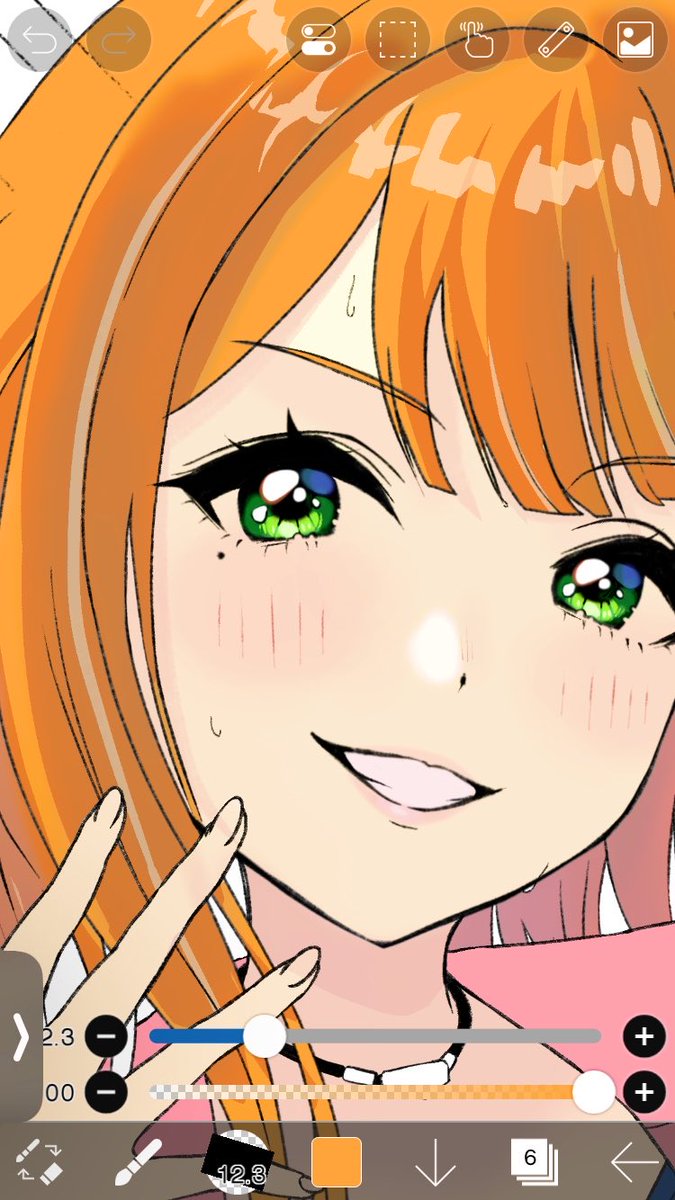 maou__uoam's tweet photo. 清夏ちゃんwip https://t.co/uhDQ2nbPj4