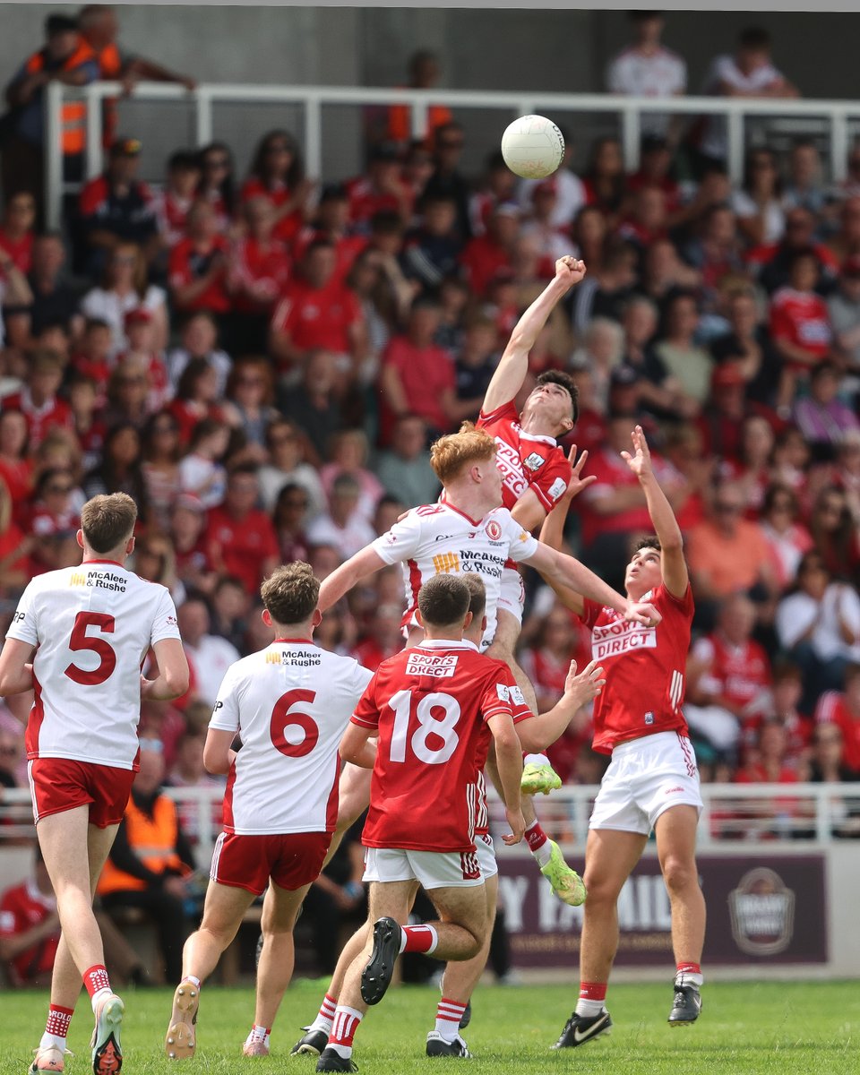 AllIrishSport's tweet photo. Cork Minor Footballers, take a bow! That is magnificent.
They trailed 0-7 to 1-13 with 38 mins gone, and came back to beat Tyrone 2-16 to 1-16 at the full time whistle!
A first title at this grade since 2019
#RebelsReturn https://t.co/I7dVKimibm