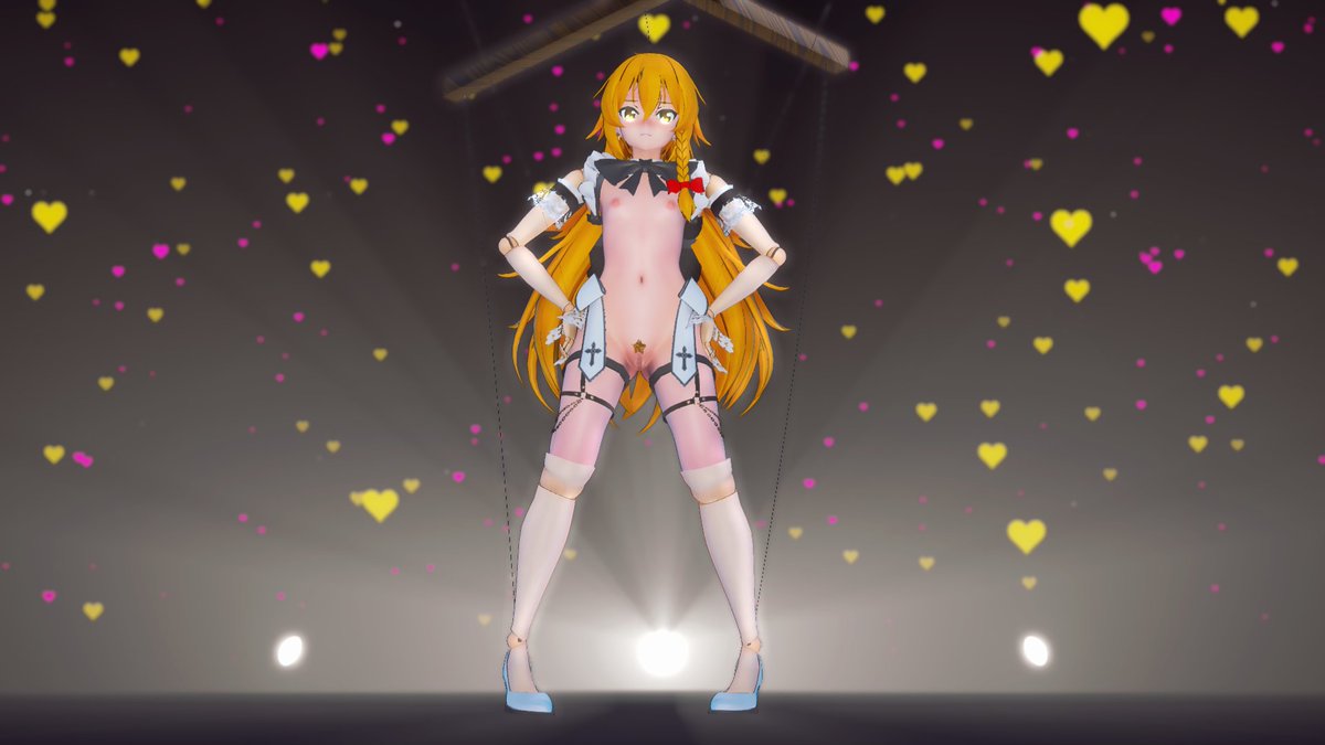 asawa130sub's tweet photo. Iwaraに動画を投稿しました。

[東方MMD] 魔理沙ちゃん人形のおち〇ぽ誘惑腰振りダンス
https://t.co/piuplH4ATl

魔理沙ちゃん人形第二弾。
おち〇ぽを誘惑する魔理沙ちゃん人形。 https://t.co/WJhAk3PL3B