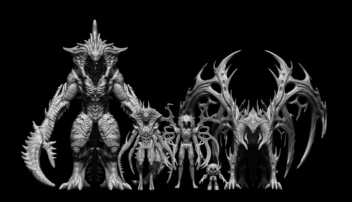 noykarmu's tweet photo. これは私がこれまで築いてきた「KARMU」の種類だ。

世界観を作り始めてからまだ1ヶ月。

まだ公開されていない種も、頭の中で育まれている物語もたくさんある。

KARMUは今始まったばかりだ。 そして、もっと多くの人に知ってもらえることを願っています..
#KARMU #Creature_Art https://t.co/rJiMf66Xlr