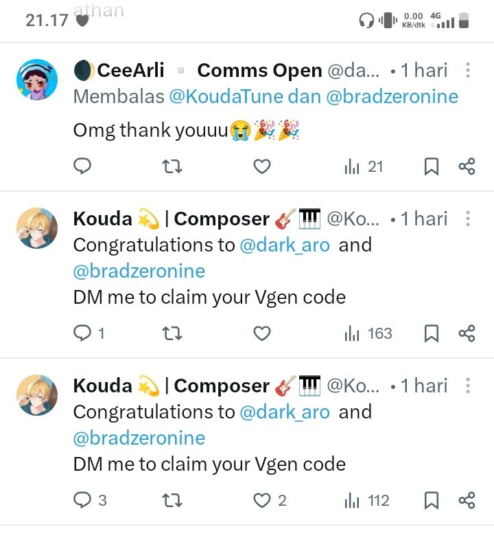 bradzeronine's tweet photo. Damn shit i won the code, thank u🙏🏻 @KoudaTune

and congrats for you @dark_aro 

respect you sir @KoudaTune 😇

Lets roll Vgen😎🤑😈

#Vgencomm #smallartist #opencommission https://t.co/D0PDuPXZWu