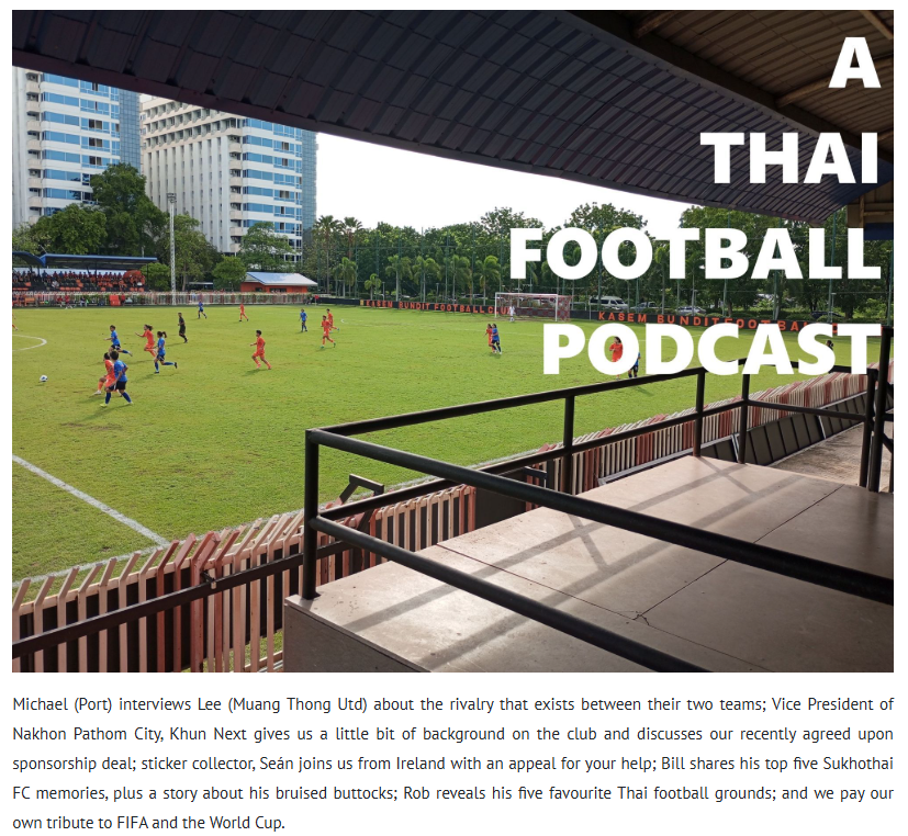 A Thai Football Podcast tweet media