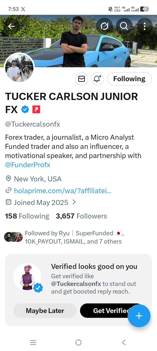 BichkuleChandan's tweet photo. @Tuckercalsonfx @HalcyonTrader1 @TheTrustedProp @1_Man_Arme @Mk_FxTrade @Abhii_FX https://t.co/7JEEDcqj70