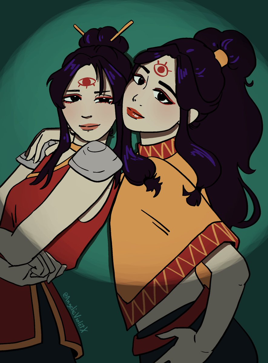 AngelicVioletX's tweet photo. Finally did my second Attack on Artfight!
Here is Vy and Vi, twins owned by @/Shandoddle on Artfight
Drop your username down below ans I'll attack you :D
#Artfight #Artmoots #Attack #Twin https://t.co/c4QRVCGzlY