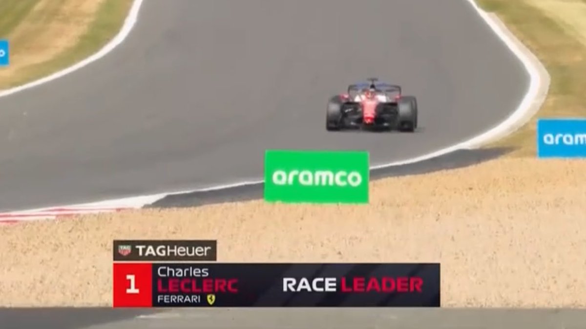 veraylec's tweet photo. you were dearly missed charles leclerc race leader graphic https://t.co/DYOv12UAb8