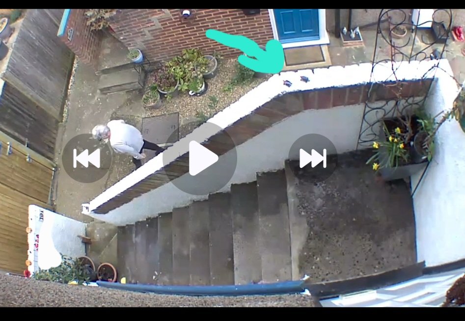 ActOnStalkers's tweet photo. The #stalker prowls this private area upto ten times every hour. To put this in perspective we enter the same area twice a week to put rubbish in our dustbin. The #stalker has absolutely no reason to be in this area other than to #stalk. She is unrelenting and will never stop https://t.co/TMrZQEk1Qf