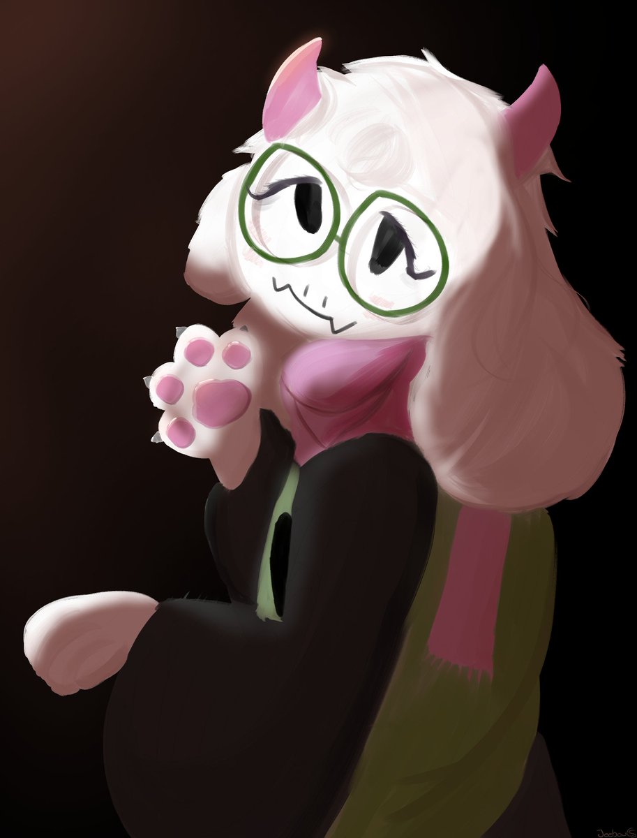 JiboCSdot's tweet photo. its the rals #deltarune #ralsei https://t.co/u4laQ9H7KD