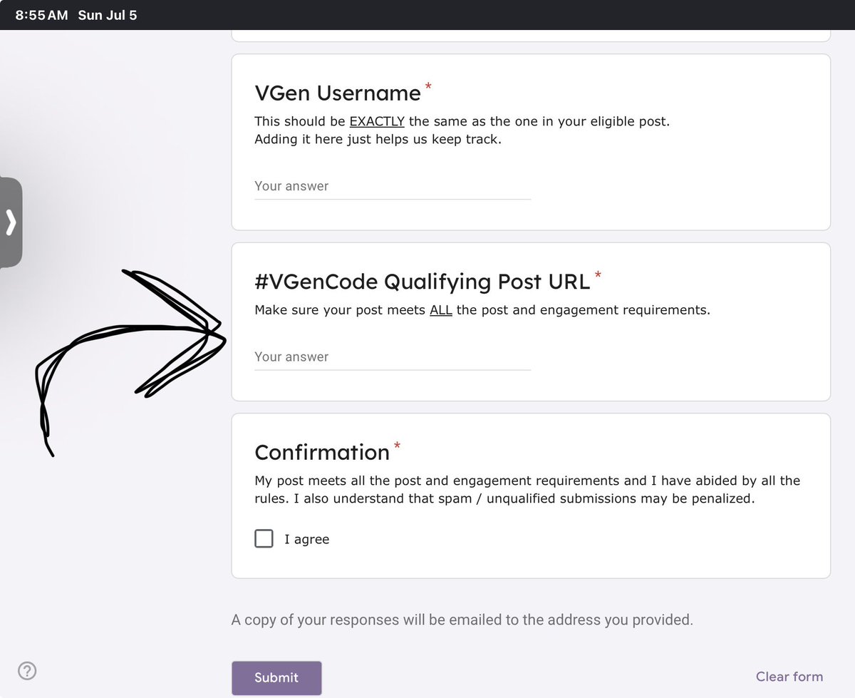 vanviryxx's tweet photo. @KYOO_NNI_ I have an important question, when you like joined vgen did you do the application thing?  Bc I got a email on something and I need help, I put the images down but I don’t understand the url thing https://t.co/OH7VUixW0k
