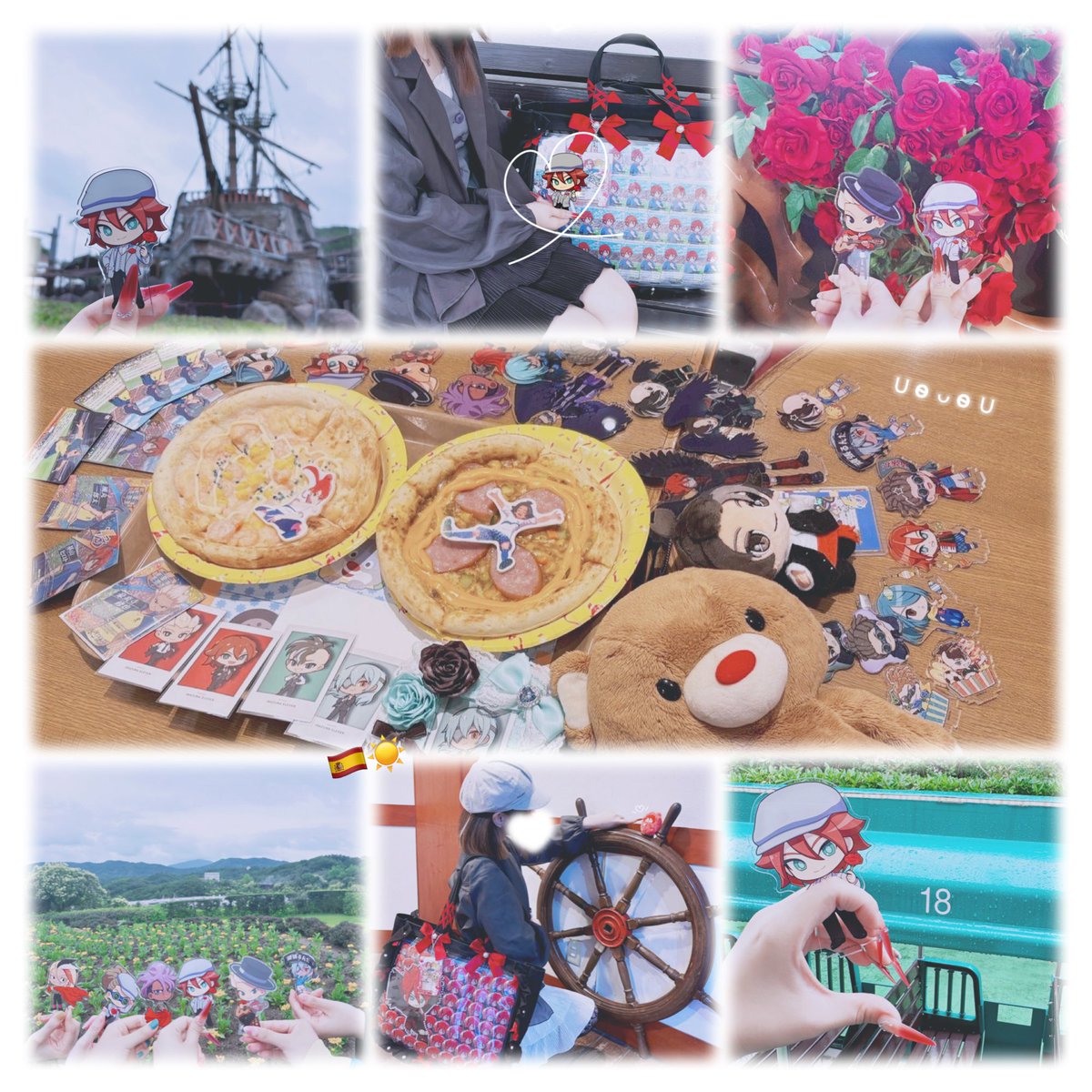 kiyama__xoxo's tweet photo. 初日、二日目ありがとうございました~☀️🇪🇸

修学旅行みたいに大人数でいろんなアトラクションを回ることができて本当に楽しかったです✨❤️ྀི

8月11日もおりますのでその時までいったんまたね‼️✋

 #イナズマフィエスタ https://t.co/yB8lSH8wia