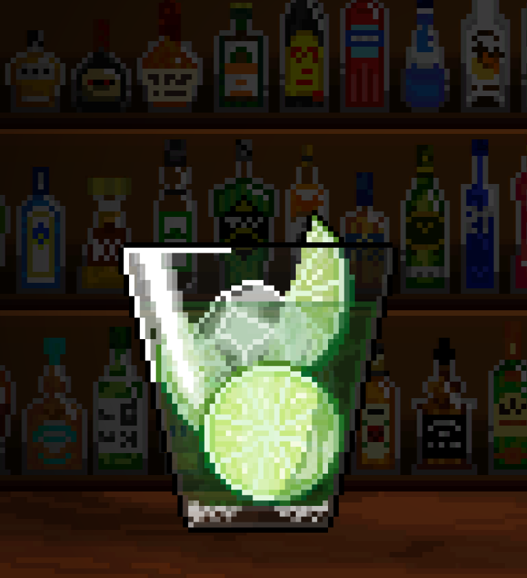 TRAIT0601's tweet photo. 今夜の1杯は「サムライロック」
日本酒にライムを加えた、夏にぴったりの爽やかなカクテル。
スッキリした味わいはサムライを連想させます。
みなさま、今週もお疲れ様でした!
#インディーゲーム
#BARKEEPER https://t.co/UvE6jnFu3w