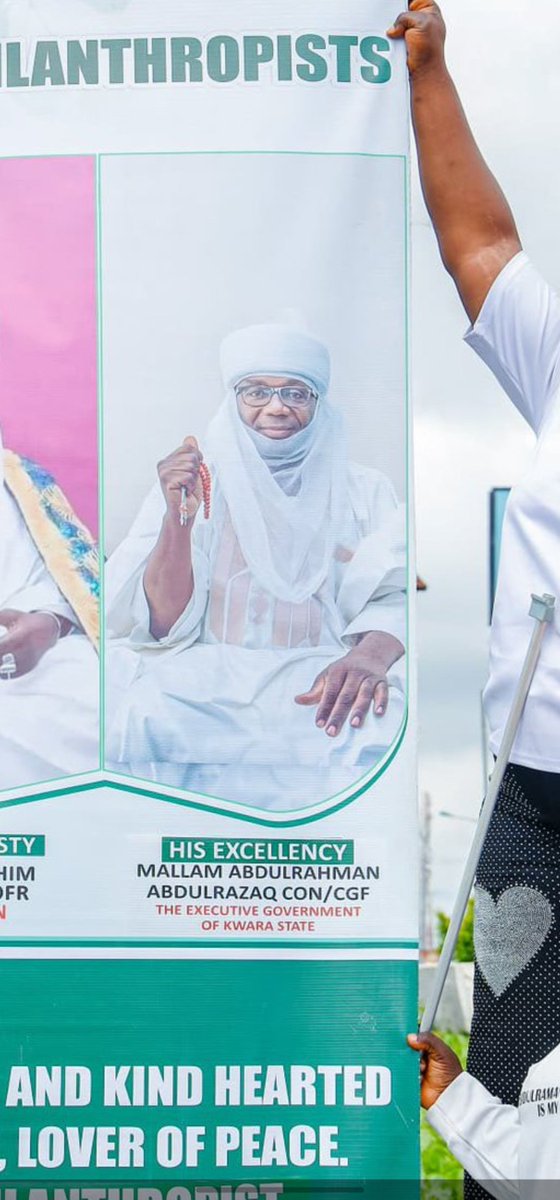 Official_Ak_II_'s tweet photo. @InsideIlorin_NG Atleast una printer for calm down do this banner na 😂😂😂 https://t.co/W1hxqSUGpc