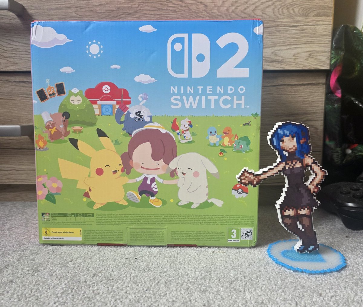 Kyonko_VT's tweet photo. This #SwitchItUpSunday my new Switch 2 arrived and if you know me & my love for Ditto I was DEFINITELY going for the Pokopia version.
The box art is so beautiful! ๐โค๏ธ https://t.co/cp2NOTvyoD