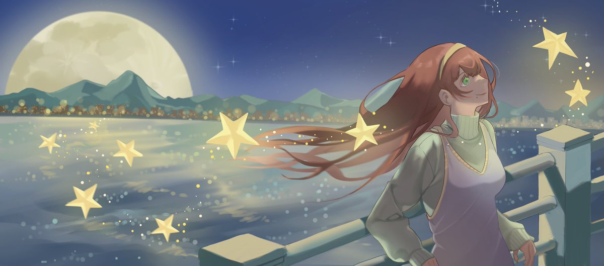Jack_Eriel's tweet photo. Let the stars guide your thoughts tonight~
App: Clip Studio Paint Pro
#cspcontest48
@clipstudiopaint https://t.co/OebY0N7p6n