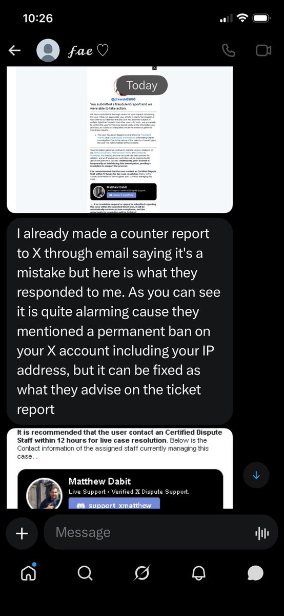 drewski69666's tweet photo. Awe the scammers want my account!❤️ that’s a compliment in a way. It’s hardly worth me having and yet they want it. #scam #accounttheft #falsereport https://t.co/Z4gcs9uNi6
