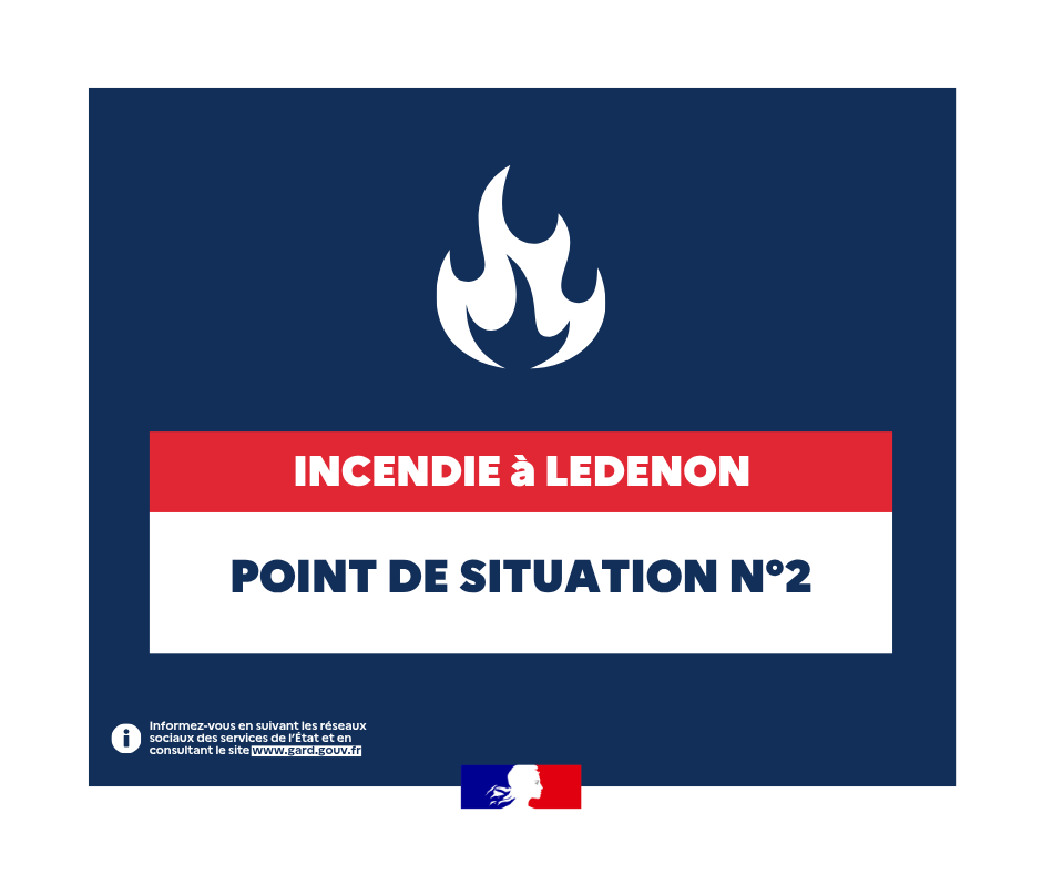 Image de Préfet du Gard - #Incendie 🔥 A 15h45, les sapeurs-pompiers du Gard continuent de lutter contre un incendie sur la c