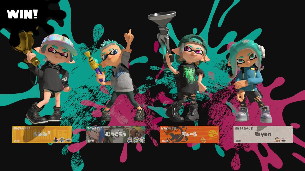 spz6256's tweet photo. 今週もたくさん遊んでくれてありがとうございました！
スプラトゥーンが本当に大好き❤ https://t.co/t0atrOdZDT