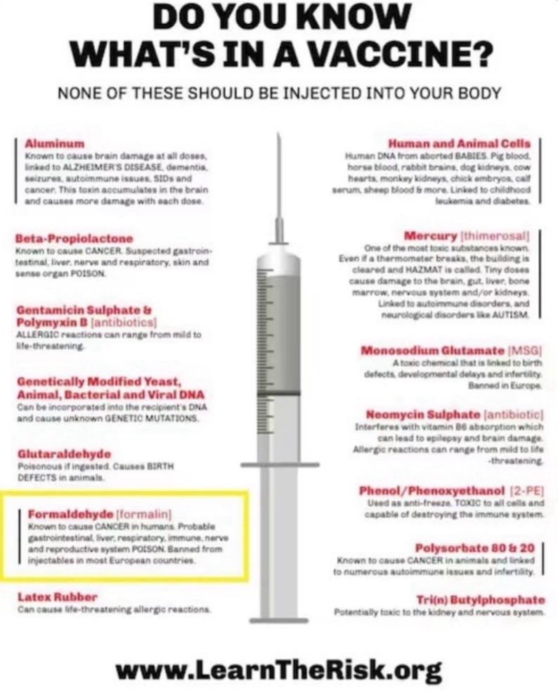 LivesOnFoxNews's tweet photo. @ABridgen @DrenaMay Why are we giving 6 vaccines at once to babies? https://t.co/iUbBzNt0Ot