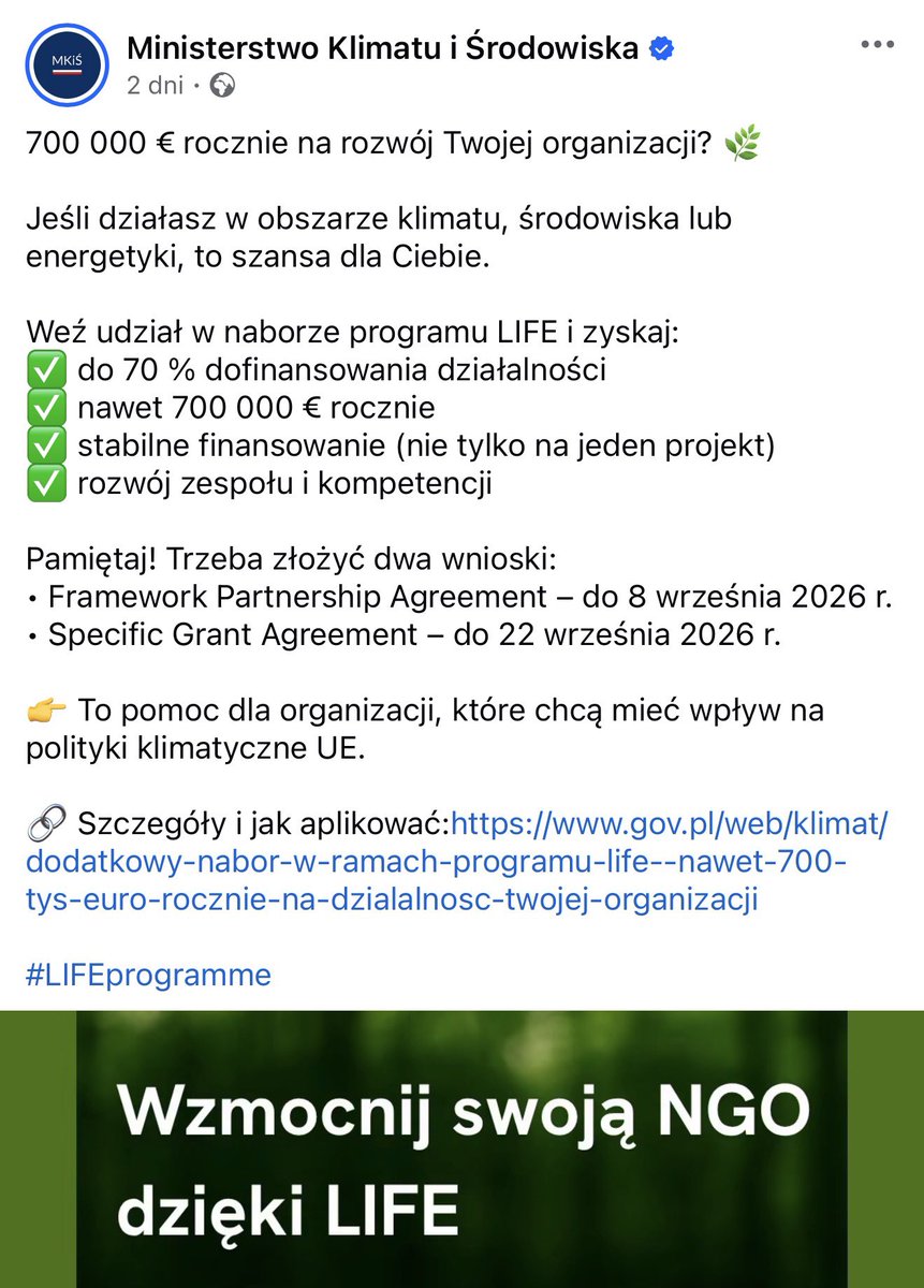 DariuszMatecki's tweet photo. 3 miliony złotych rocznie Unia Europejska będzie płacić NGO’som rocznie za walkę o Zielony Ład, uderzanie w Lasy Państwowe, walkę z polską gospodarką, walkę o kupowanie niemieckich wiatraków itd. https://t.co/RorrEZeau2