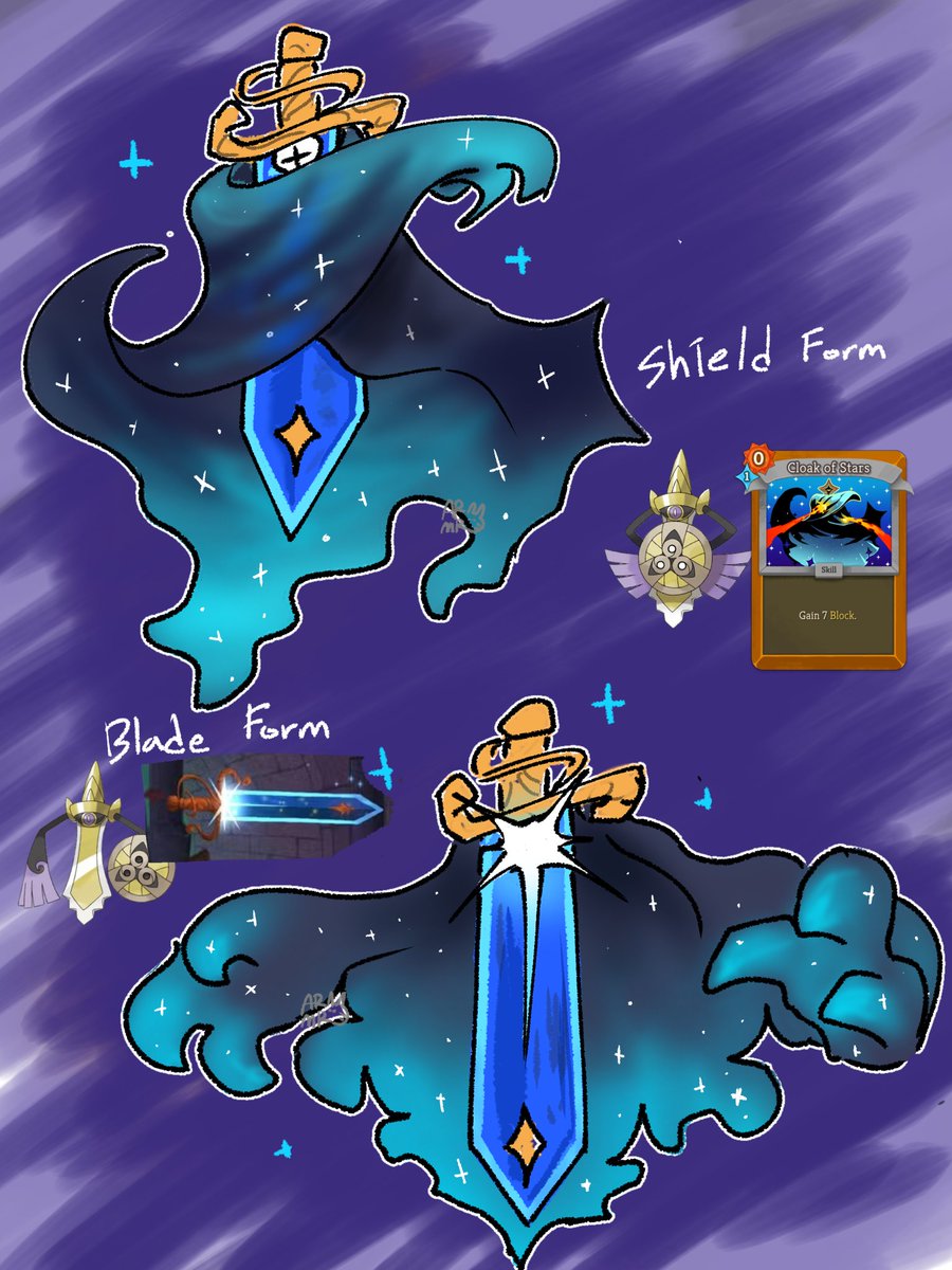 armaro_1118's tweet photo. StS2 x Pokemon cross‐over..
Aegislash (Starris Region) https://t.co/GFy7Xj5U0J