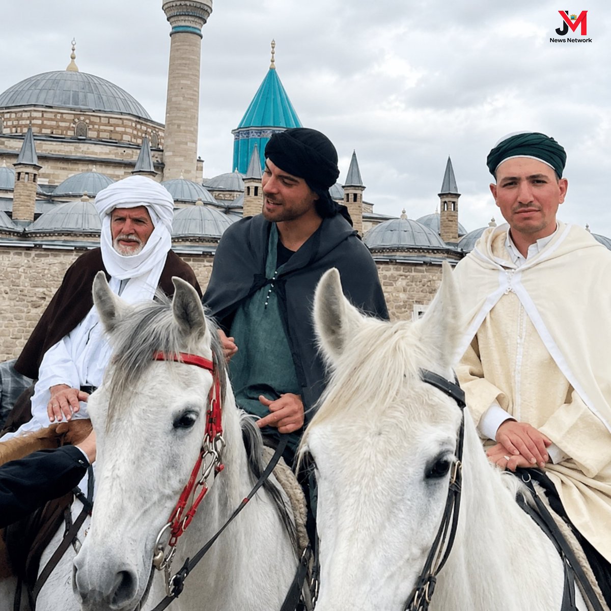 JMNewsNetwork_'s tweet photo. 🇪🇸 Three Spanish Muslims embarked on a historic horseback journey from Andalusia to Mecca, traversing Europe and crossing the Alps along the way. https://t.co/Jj0WRejBeO