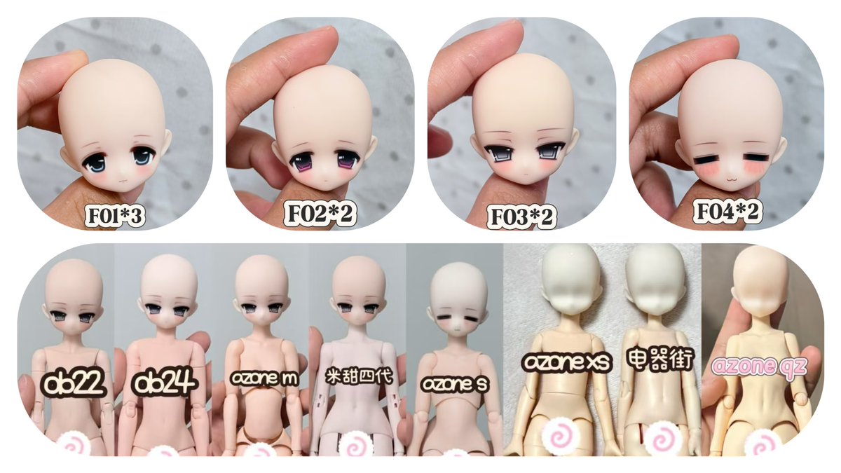 jeumamon96's tweet photo. #마카알리미 중국 bjd 특육 아존 헤드 식모헤드
공동구매 수요조사
Fu 작가님의 육일헤드(변전거, 아존, 오비츠 등 호환 가능!) 개당 10000원 이하로 예상되며 추후 자세한 가격과 나머지 옵션들을 정리해서 올려드립니다 p(^_^)q
구매 원하시거나 관심 있으신 분들은 하트를 눌러주세요! https://t.co/bvU8m7uMd1