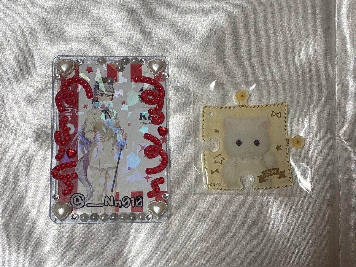 ___Nn010's tweet photo. 【交換/譲渡】シルバニアファミリー シルバニア パズバッジ

譲▶︎ペルシャネコ
求▶︎フェネック/ハスキー/定価＋送料

トラブル防止の為︎、初回ツイフィの確認をお願いします🫧 https://t.co/DgK5SqCxBx