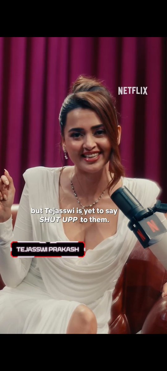 VinayRaghu02's tweet photo. Ladies &amp; Gentlemen You Are Not Ready For This 💥
Sassy +Smarty+Glamorous= Host 💥
Shut-Upp With Tejasswi Promo Out🔥
(U can watch Netflix YT India channel) 
@itsmetejasswi #TejasswiPrakash #TejaTroops #LockUpp2 https://t.co/LBSM0RMHe0