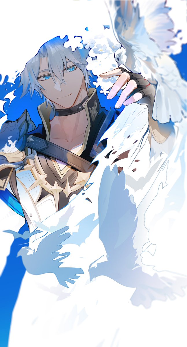 Elsayan4869's tweet photo. #HonkaiStarRail  #崩壊スターレイル #Phainon
🫶✨💙 https://t.co/VNw49bg4Fu