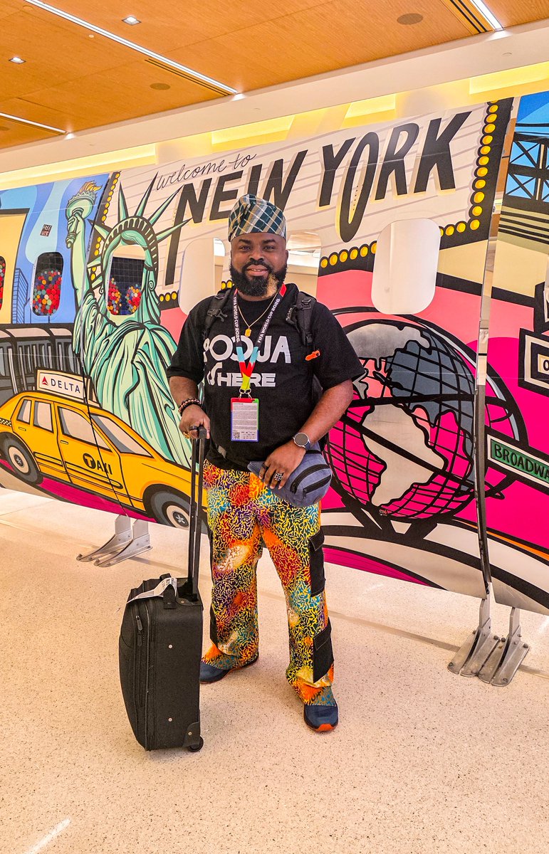 PoojaMedia's tweet photo. 📍 New York 🇺🇸 

Pooja on the move! 

Brazil 🇧🇷 vs. Norway 🇳🇴 

Please, give me a good game &amp; memories. 

#FIFAWorldCupWithPooja https://t.co/PiCjEDUEob