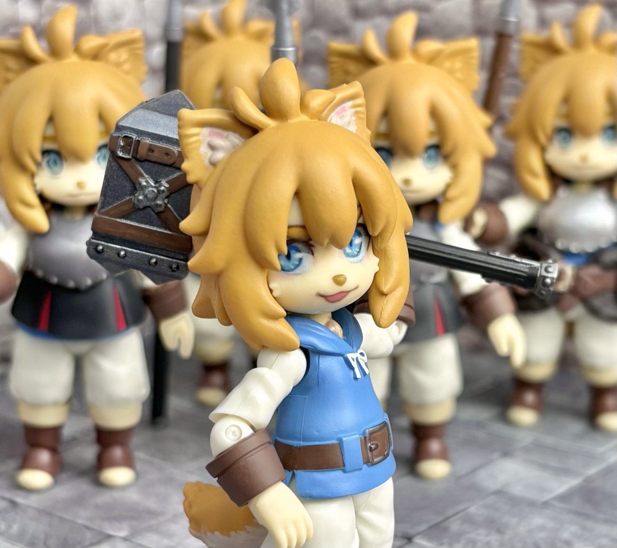 ガシャポンクエスト　アクアューターズ　リンクトラベラーズ　大量セット 獣人の男の子 #リンクトラベラーズ #ガシャポンクエスト