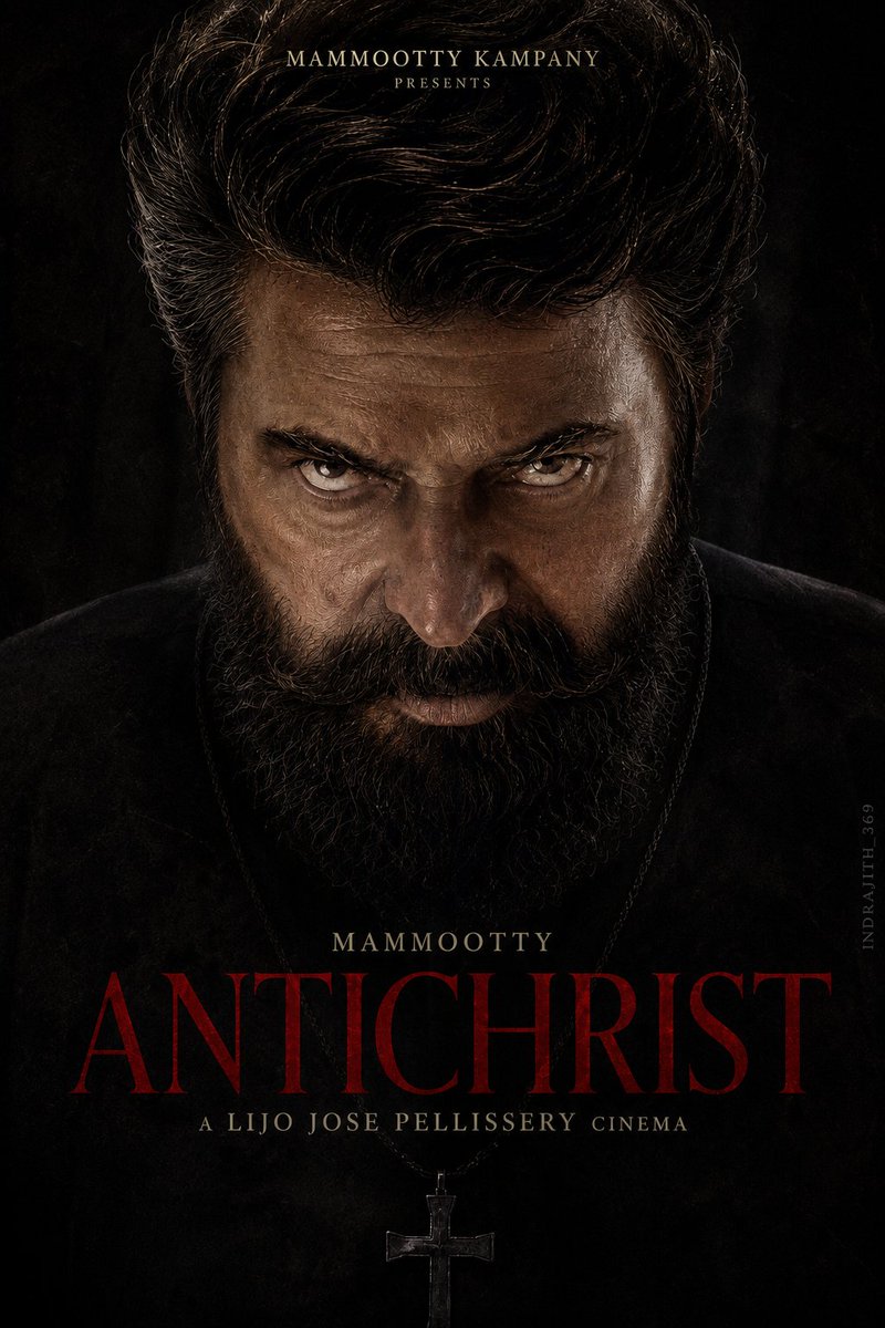 Indrajith_369's tweet photo. "At this point, just bring Antichrist, the horror-thriller planned with Lijo Jose Pellissery and @mammukka, under @MKampanyOffl  and make it happen."

#Mammootty @mrinvicible https://t.co/2mBxr48Ff9