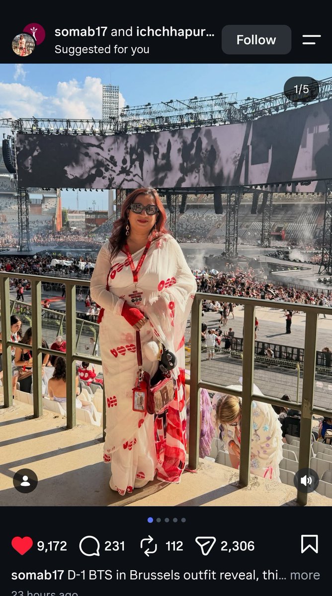 NIK____07's tweet photo. Omy i just saw a beautiful post on Instagram 😻 
She nailed it ! A custom made arirang saree 🤌🏻 https://t.co/pG6YqGiVej