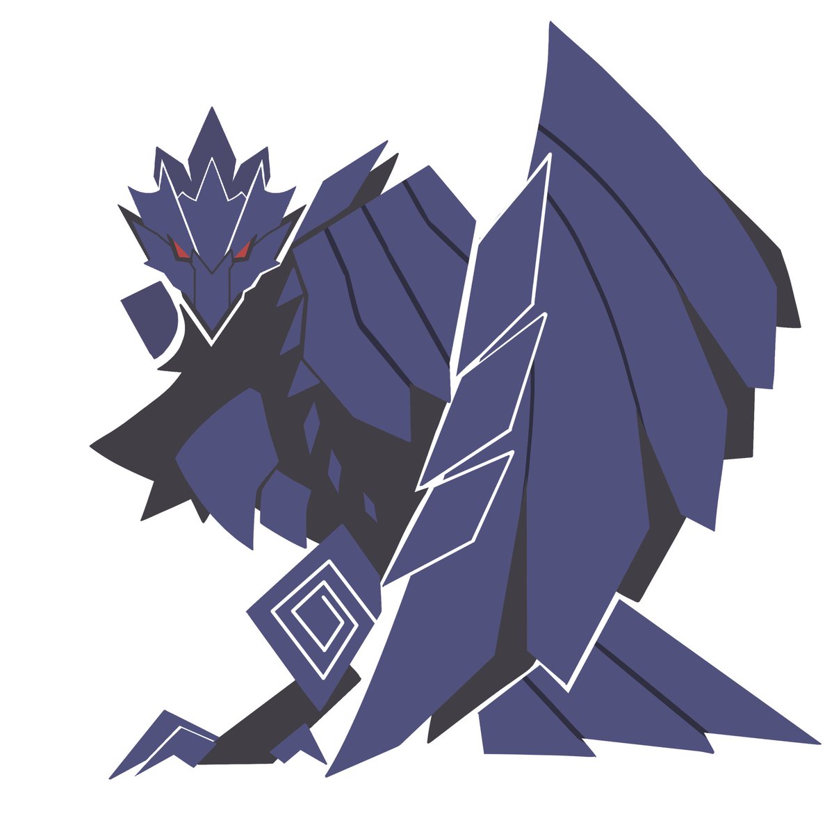 AAAzureAsobibi's tweet photo. Icon of the nightly knight 

#monsterhunter #pokemon #pokemonfanart https://t.co/i92fCI9oxS
