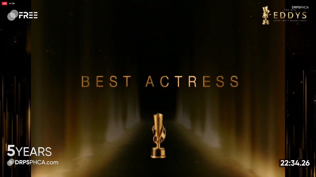 DRPSPHCAFree's tweet photo. #The9thEDDYS #EDDYS2026: The following award for The 9th EDDYS goes to...

Best Actress: Maris Racal (Sunshine)

PHCA-2026H2-1388 https://t.co/TtWT7SskaQ
