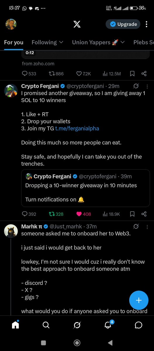 OhajuruEmmanuel's tweet photo. @cryptofergani 2AzYAZGtbSwgk5njWRUDVre36WPWm4E2Lp3Hexknrvhu

Keep up the good work sir https://t.co/d0RUC1HAKl