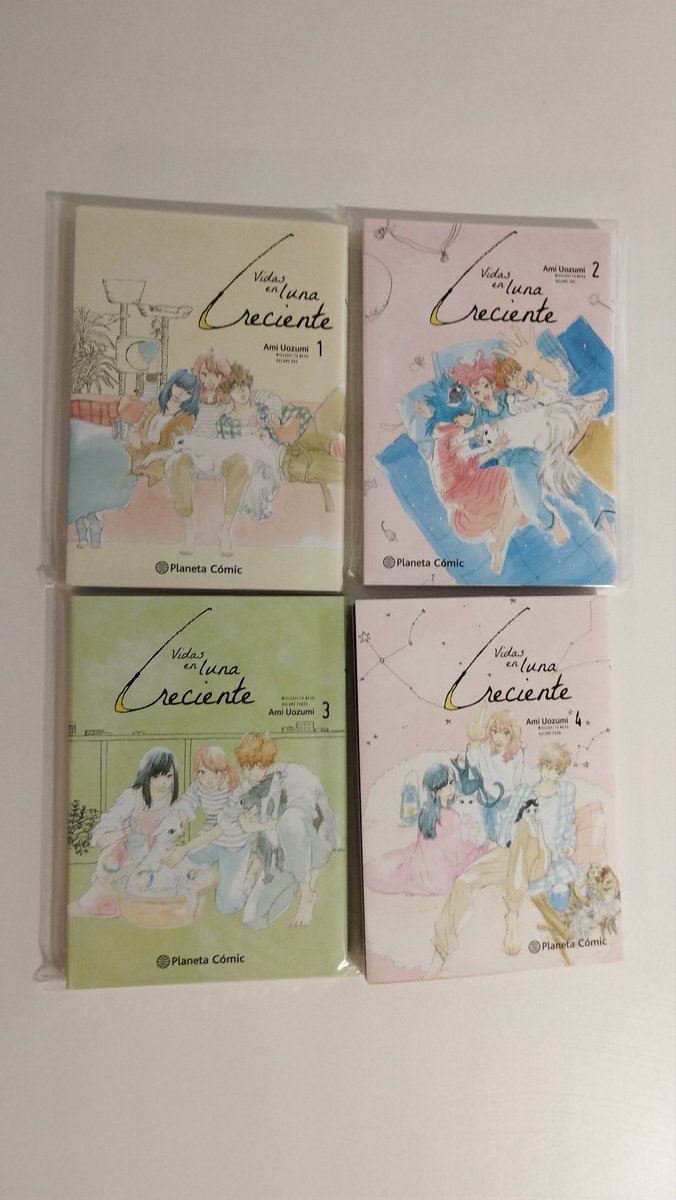 irulamu's tweet photo. He subido algunos anuncios de manga, link abajo:

- Vidas en luna creciente (20)
- Aomanju: el bosque mágico de Hoshigahara (22)
- Pack 5 tomos bl (14):
  ~ White liar (4)
  ~ Mi vecino meralero (4)
  ~ Mi querido policía 1 (4)
  ~ Canis 1 (4)
  ~ Hello morning star 1 (4) https://t.co/bZ0UAwORL3