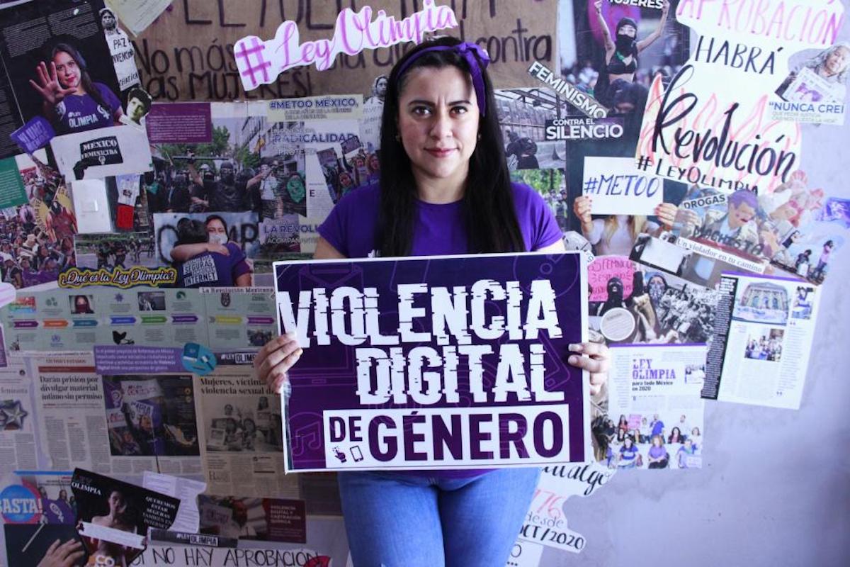 PalabrasClarasM's tweet photo. ‘Llamarse Olimpia’, una reivindicación para las sobrevivientes de #violenciadigital
https://t.co/XzIwHuSmik https://t.co/zygVICnwzc