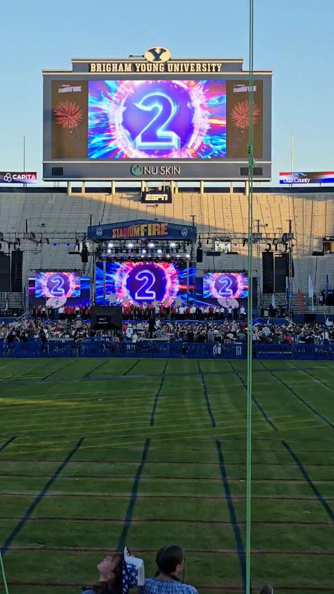 NanoMarinC's tweet photo. What a weekend!!!
The stadium was on fire 🔥
Hope y'all had a blast on the 4th!! https://t.co/KRQDxijhHY