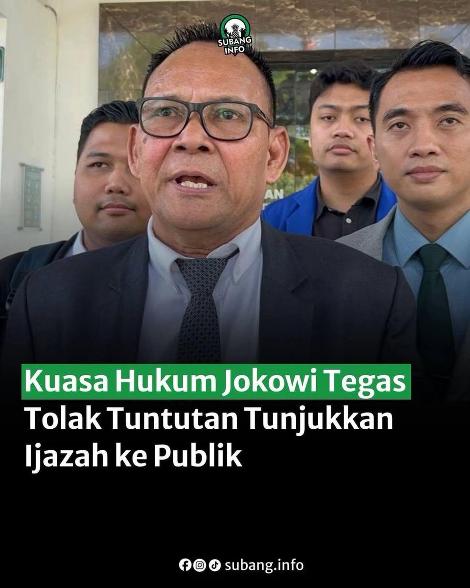 ArjayaDirja's tweet photo. Fix...tidak punya ijazah asli. https://t.co/cozYZESEih