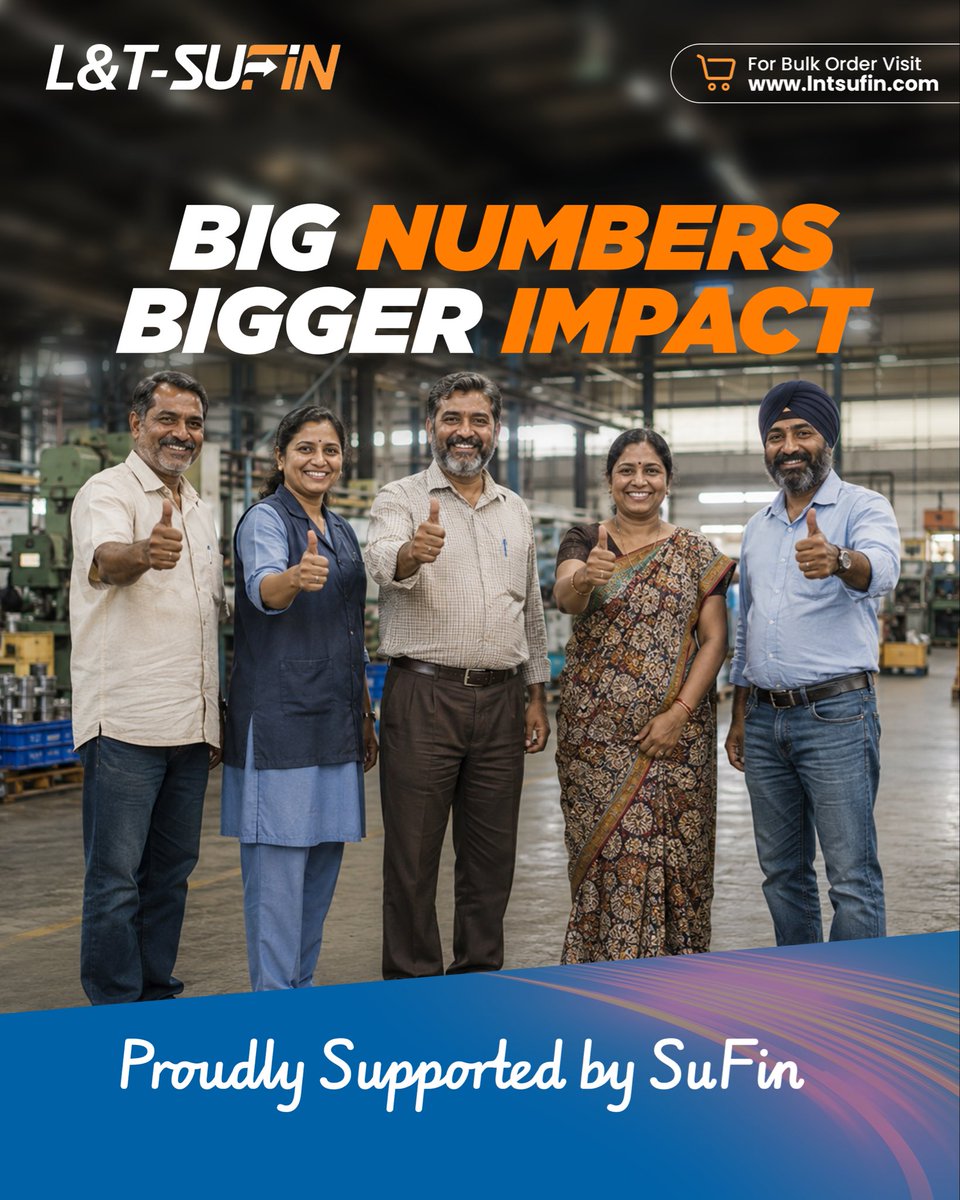 lntsufin's tweet photo. Think MSMEs are small? Think again. 
Take a closer look at the numbers behind the businesses powering India's growth.

SuFin is proud to support MSMEs across India → Link in bio https://t.co/pJlC8bAvGn